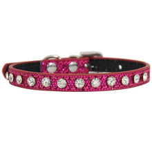 Load image into Gallery viewer, SUPREPET Shining Diamond Rhinestone Cat Collar Puppy Baby Dog Cat Collar Leather Strap for Kitten Accessories