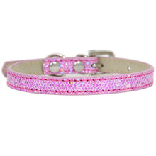 Load image into Gallery viewer, SUPREPET Shining Diamond Rhinestone Cat Collar Puppy Baby Dog Cat Collar Leather Strap for Kitten Accessories
